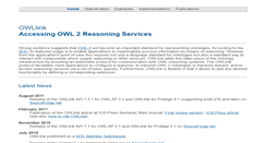 Desktop Screenshot of owllink.org